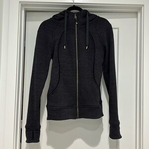 lululemon Define Plush Heathered Black with Gold Hardware